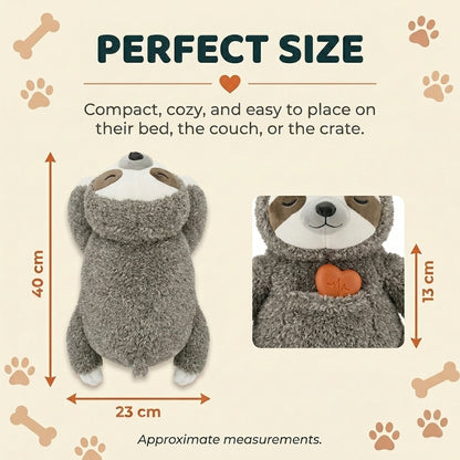 Sloth Heartbeat Plush — for Anxious & Lonely Dogs