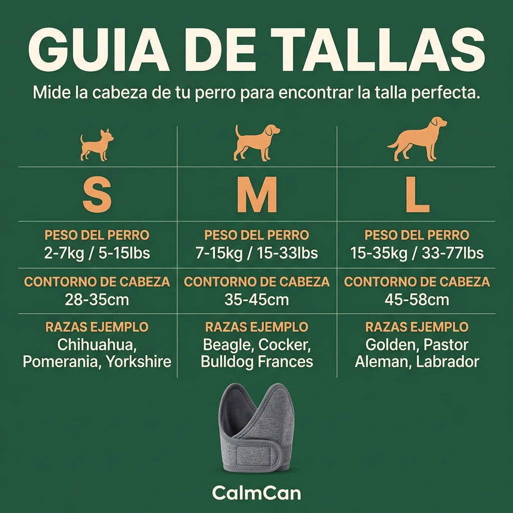 Orejeras Calmantes para Perros — Calma Instantánea